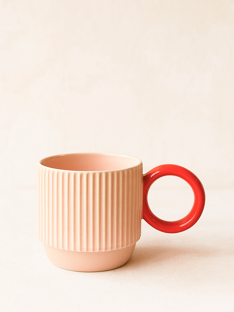 Taza Asa Redonda Color