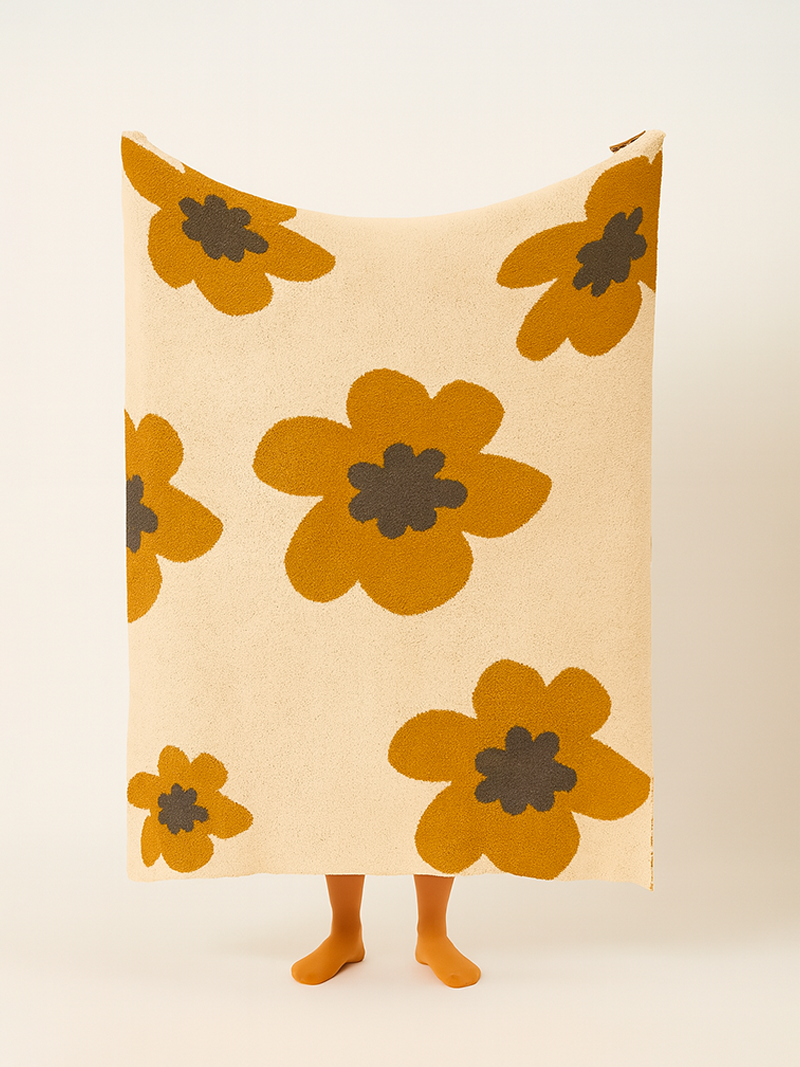 Manta Suave Floral