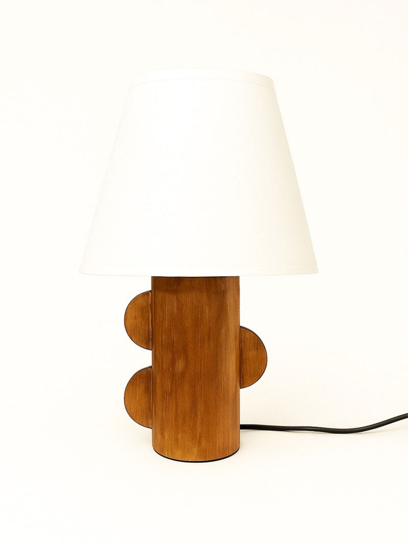 LÁMPARA FORMAS MADERA