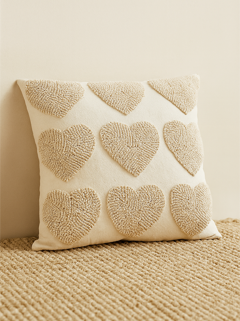 Almohadón Bordado Love