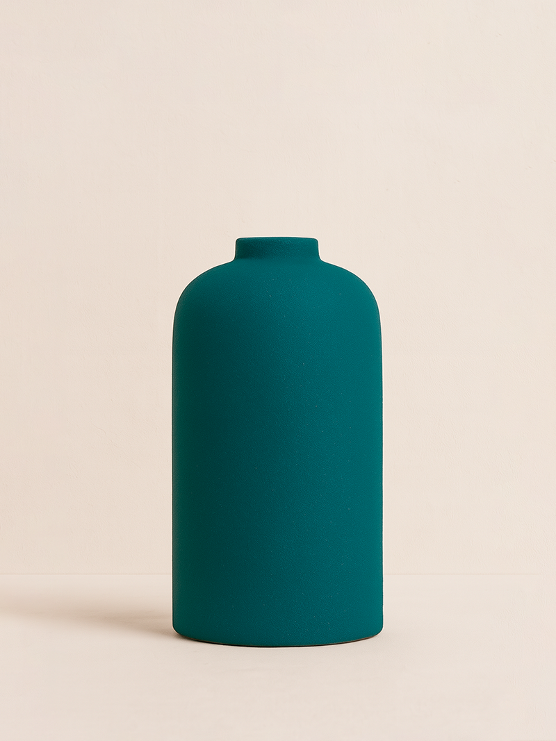 Jarrón Cerámica Cilíndrico