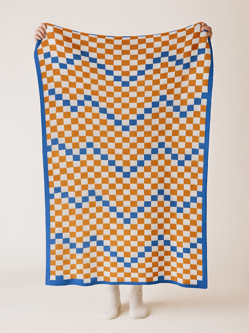 Manta Algodón Cool Cuadros