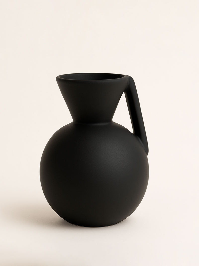 Jarrón Esfera Black
