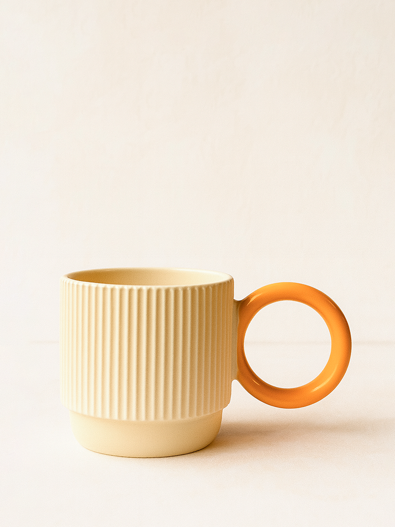 Taza Asa Redonda Color