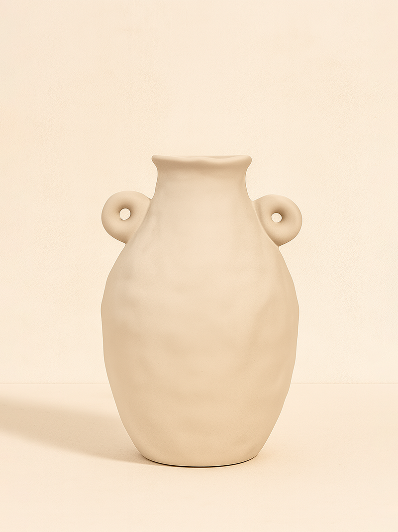 Jarrón Cerámica Asas