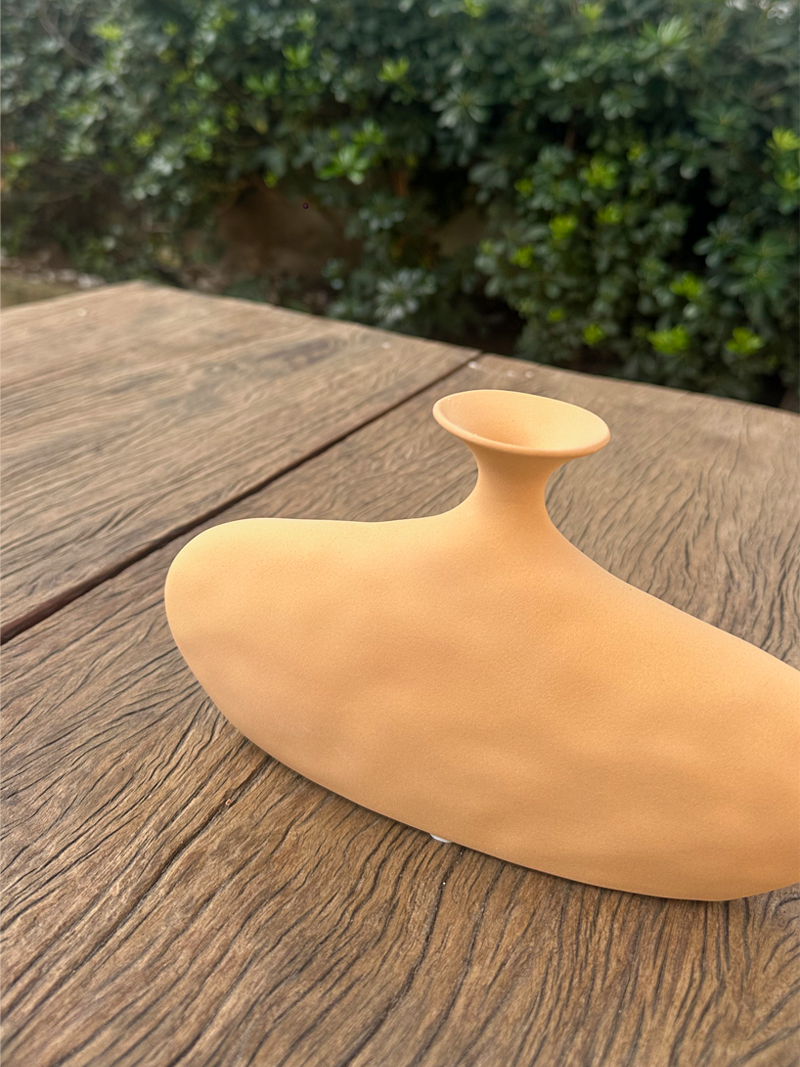 Jarrón Cerámica Horizontal