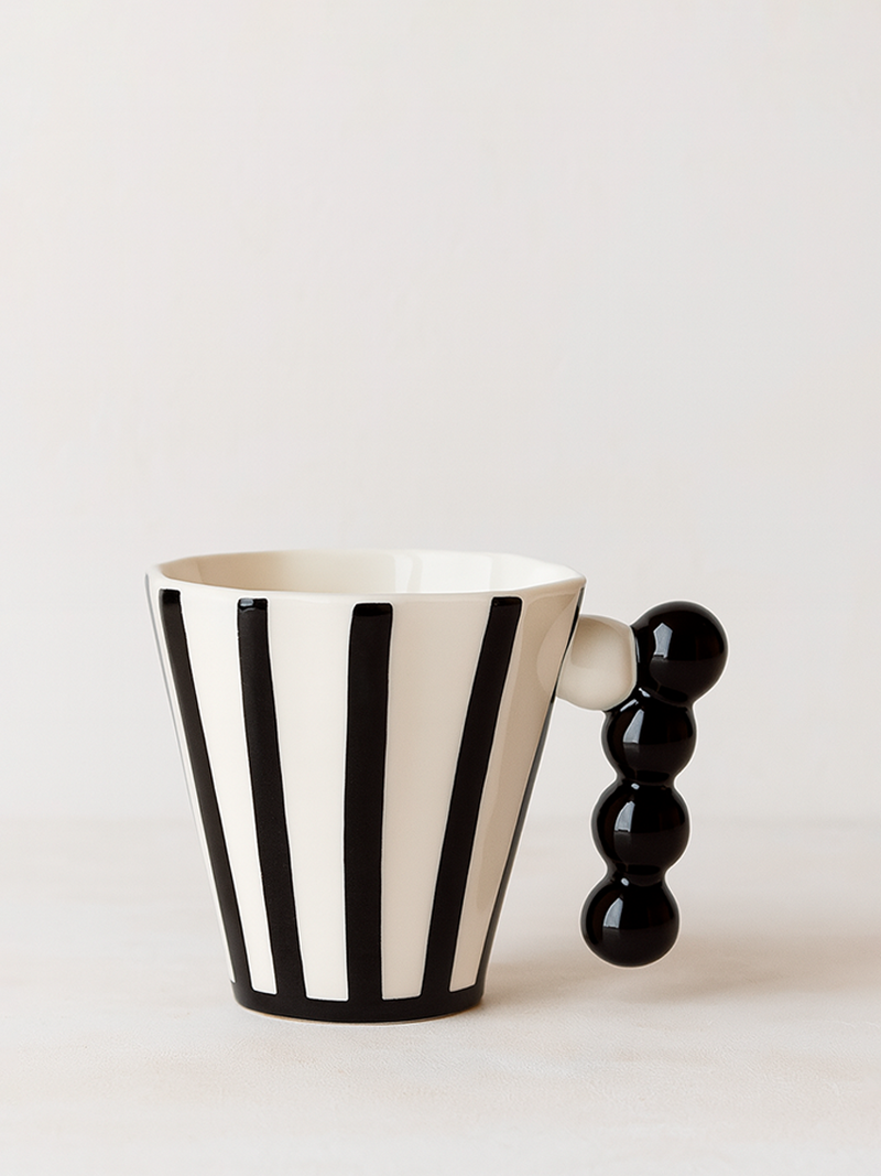 Taza Bolitas Rayada