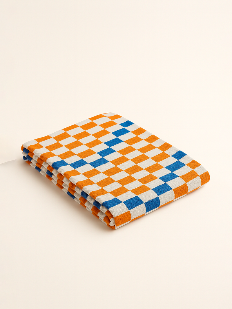 Manta Algodón Cool Cuadros