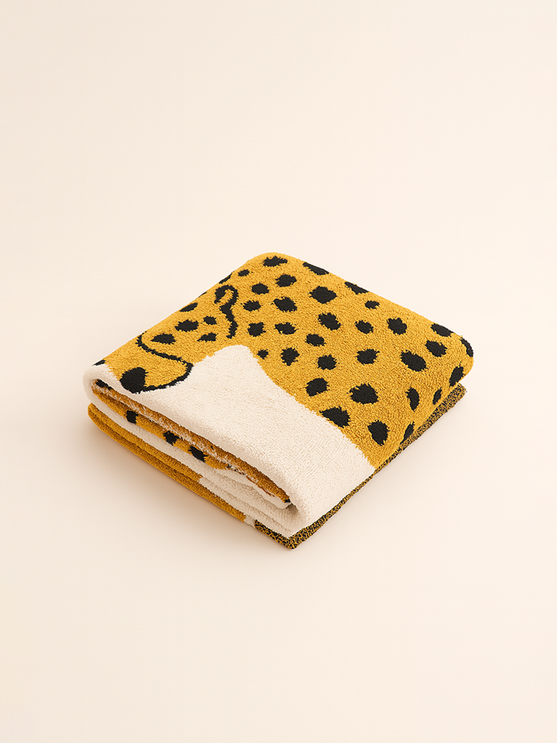 Manta Estampa Leopardo