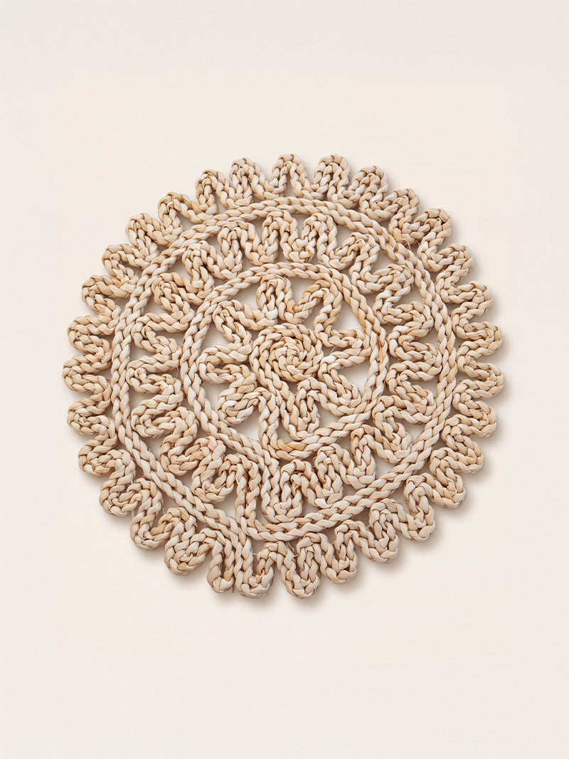 SET X4 INDIVIDUALES FIBRA NATURAL MARGARITA