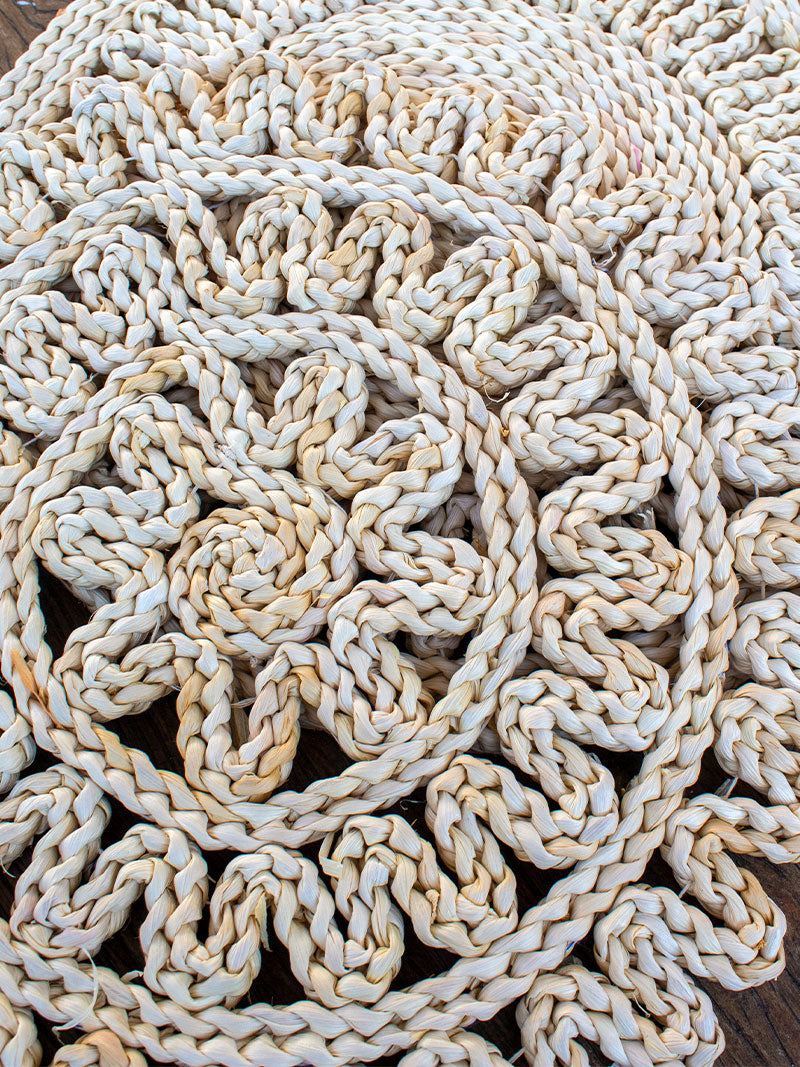 SET X4 INDIVIDUALES FIBRA NATURAL MARGARITA