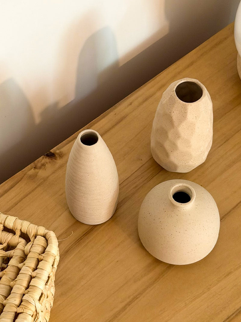 Jarrón Cerámica Arena