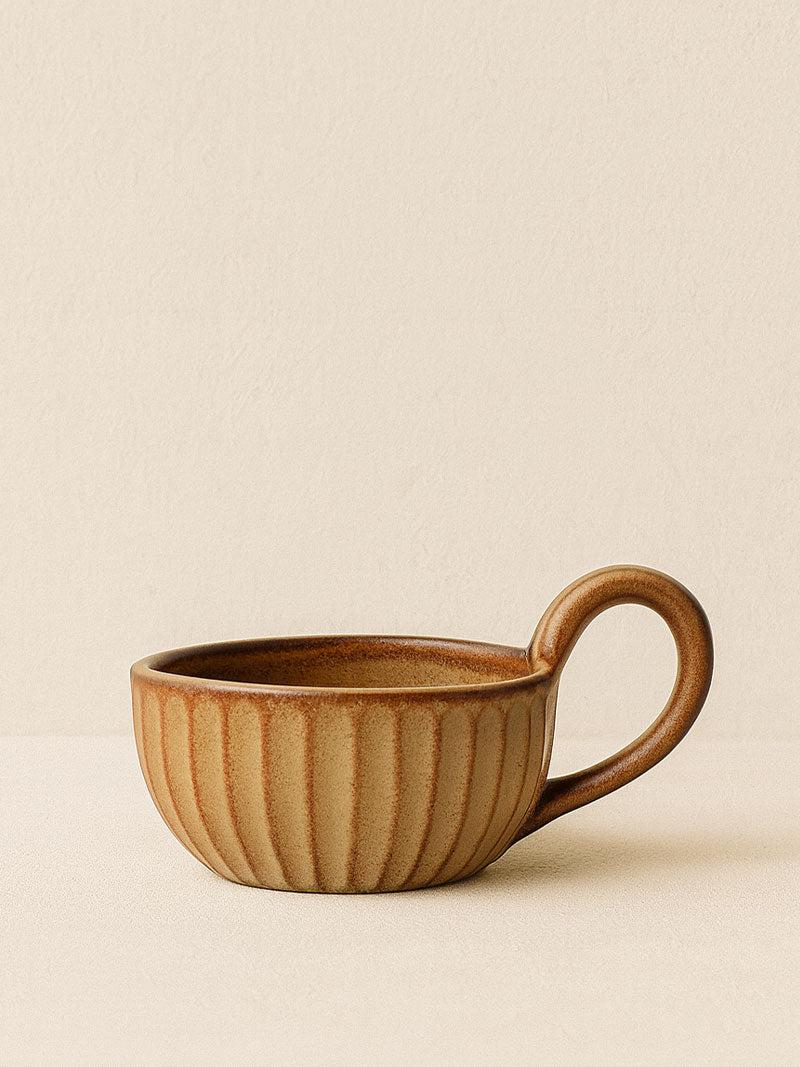 Taza Japonesa Rústica