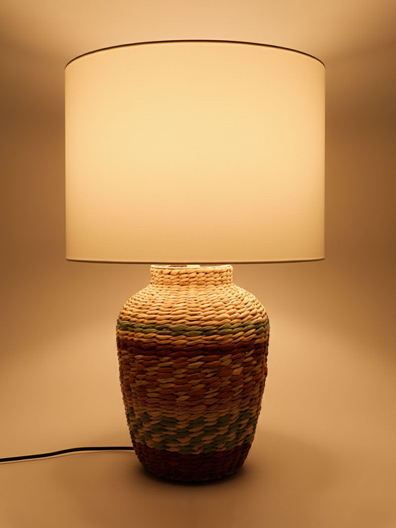 LÁMPARA TRENZADO ARTESANAL