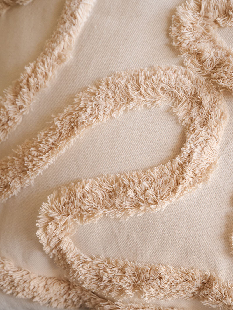 Almohadón Bordado Ondas