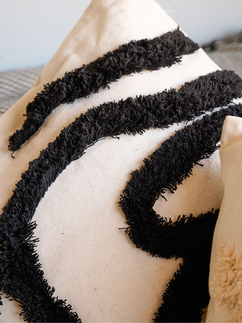 Almohadón Bordado Ondas