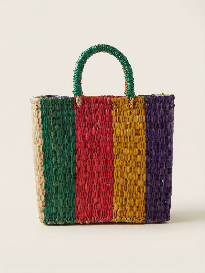 BOLSA CANASTA FIBRAS NATURALES