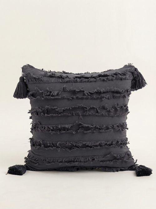 Almohadón Boho Flecos