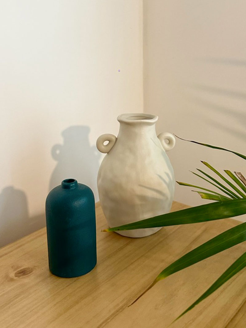 Jarrón Cerámica Asas