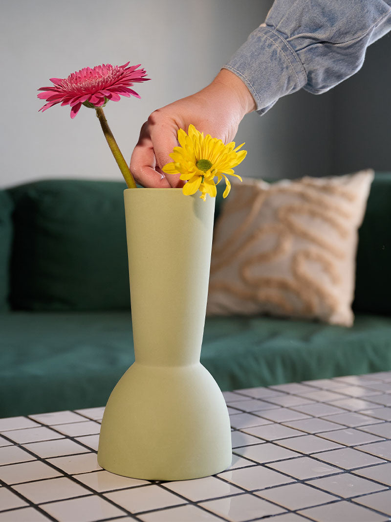 Jarrón Cerámica Copa