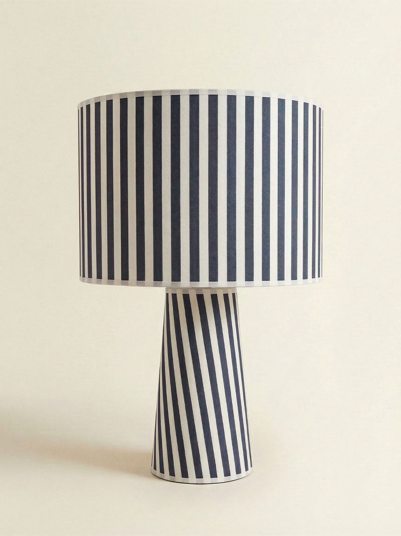 LÁMPARA TELA RAYAS
