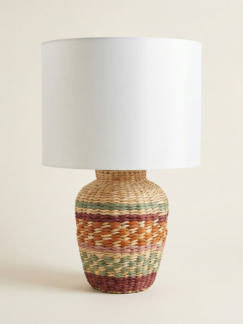 LÁMPARA TRENZADO ARTESANAL