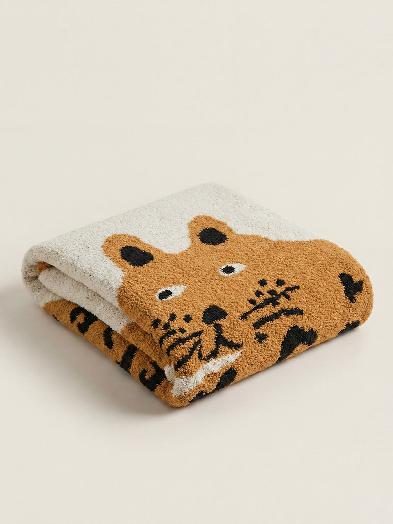 Manta Cartoon Leopardo