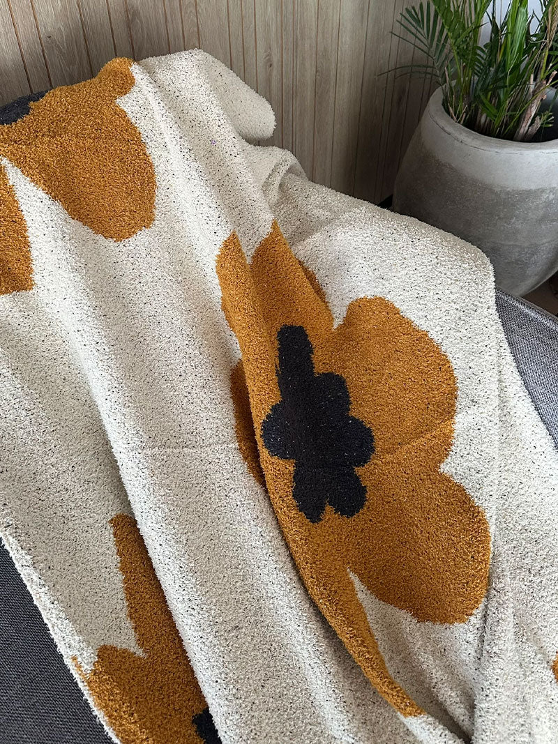 Manta Suave Floral