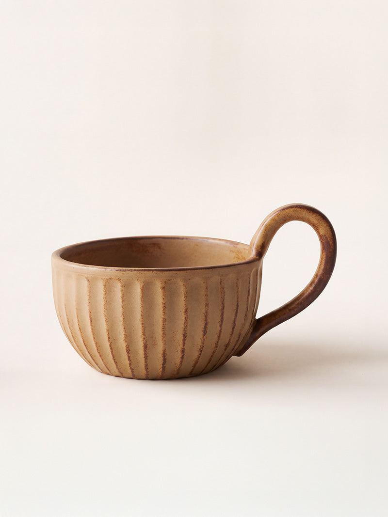 Taza Japonesa Rústica