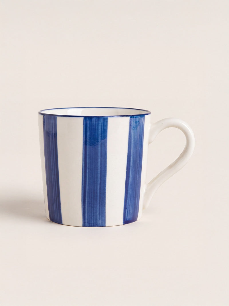 Taza Rayas Mediterránea